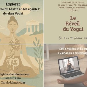 Réveil du Yogui "Le dialogue du bassin & des épaules"