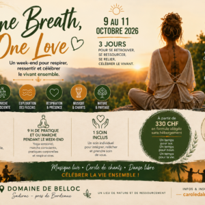 ONE BREATH, ONE LOVE - Week-end d’évasion