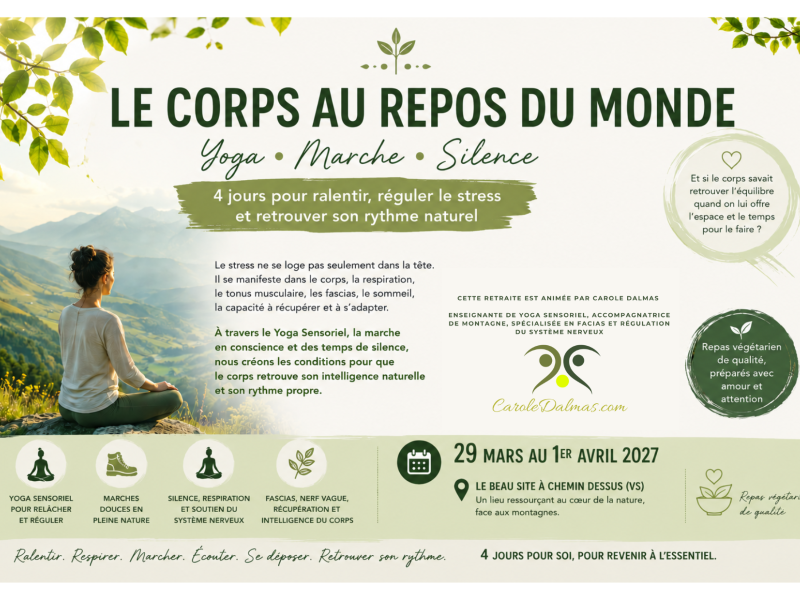 Retraite Yoga et marche Anti Stress
